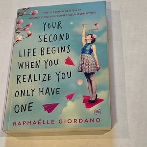 New, Book, your second life begins when you realize you only have one.